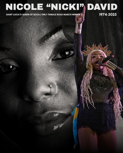 Carnival Saint Lucia Pays Tribute to Nicole &quot;Nicki&quot; David, A Trailblazer