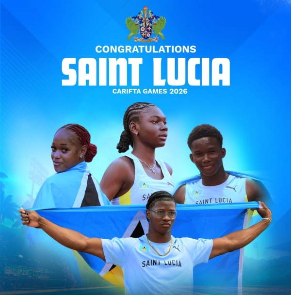 Saint Lucia Shines at 2026 CARIFTA Games in Grenada