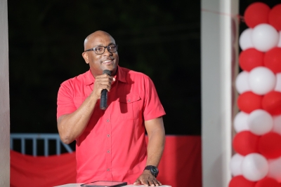 Edward Defends Casimir’s Record at Gros Islet Labour Party AGM