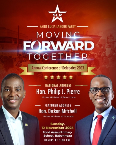 Grenadian Prime Minister to Deliver Feature Address at SLP Conference of Delegates