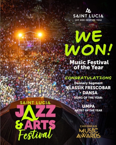 Saint Lucia Celebrates Major Wins at Caribbean Music Awards