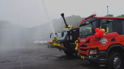 SLFS Gets Major Upgrade with New Firefighting Vehicles