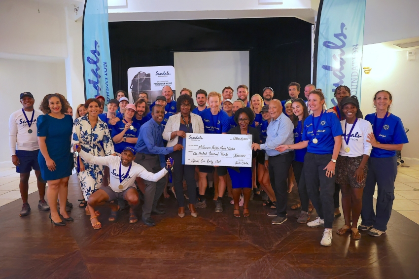Global Athletes Rally in Saint Lucia, Raising £100,000 for Critically Ill Babies