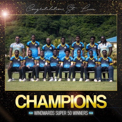 Saint Lucia Wins Windward Islands Senior Men&#039;s Cricket Tournament